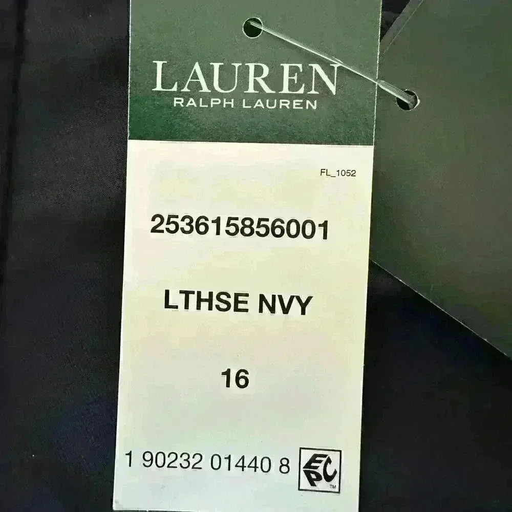 Lauren Ralph Lauren Navy Evening Flare Silhouette Skirt 
Size 16 - Picture 10 of 12